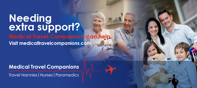 Dreaming of travel but need extra support? Medical Travel Companions can help. Visit medicaltravelcompanions.com. Medical Travel Companions. Travel Nannies | Nurses | Paramedics